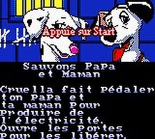 une photo d'Ã©cran de Les 102 Dalmatiens a la Rescousse sur Nintendo Game Boy Color